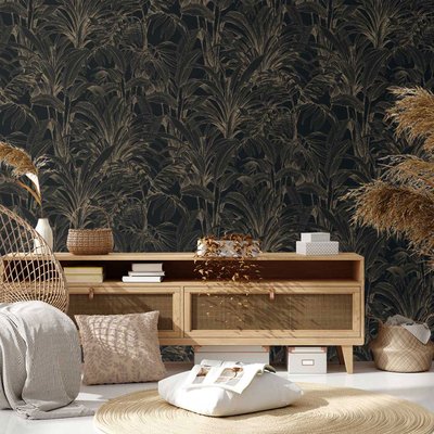 Papier peint jungle glamour HEXOA