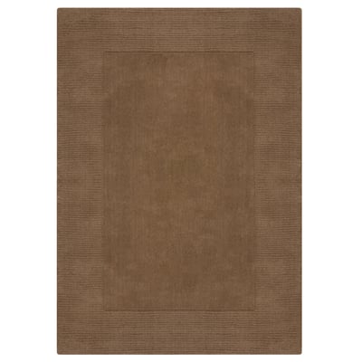 Tapis salon et chambre uni en laine LEONE NOVATREND