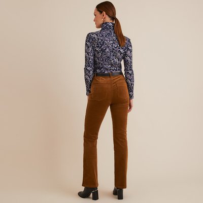 Pantalon velours, forme bootcut ANNE WEYBURN