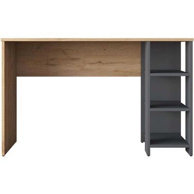 Bureau en aggloméré avec étagère intégré Steve HANAH HOME