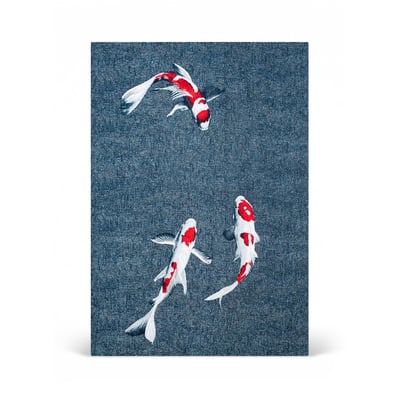 Tapis de salon et chambre tissé plat PONDY NOVATREND