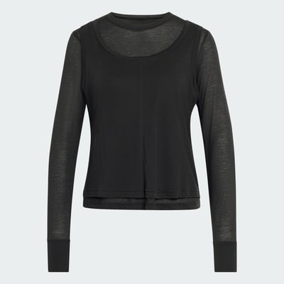 Haut Manches Longues Transparent Soft Lux Haut Manches Longues Transparent Soft Lux ADIDAS SPORTSWEAR