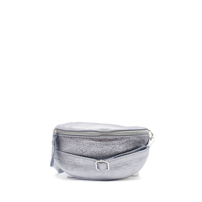 Sac banane en cuir grainé italien LOU OH MY BAG
