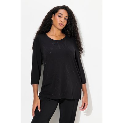 T-shirt classique à col rond et manches 3/4 ULLA POPKEN