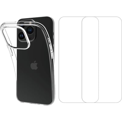 Coque iPhone 15 Pro Max coque + Verre trempé ESSENTIEL B