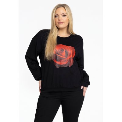Sweatshirt imprimé / imprimée floral YOEK
