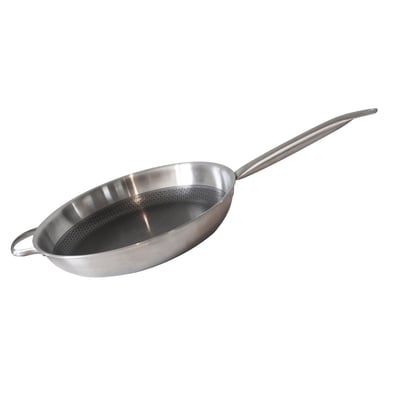 Poêle en acier inoxydable 18/10 32 cm RELIEF SOLUTION ELO