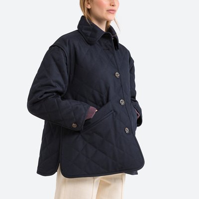 Riga Quilted Buttoned Coat SOEUR