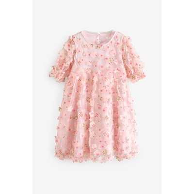 Robe de soirée à imprimé floral en mesh NEXT