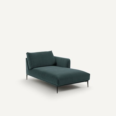 Méridienne velours, Oscar design E.Gallina AM.PM