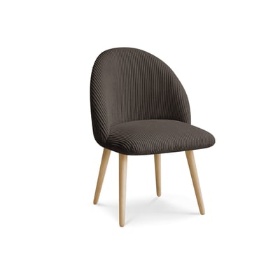 Chaise velours côtelé, LALIE BOBOCHIC