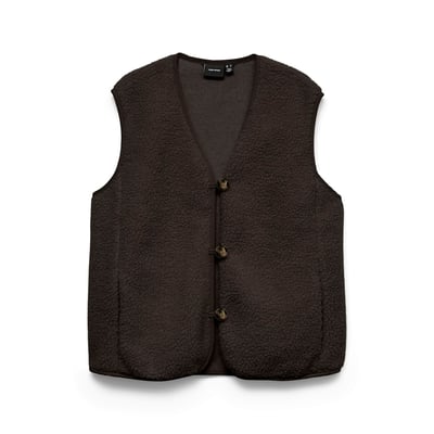 Gilet sans manches en sherpa VERO MODA