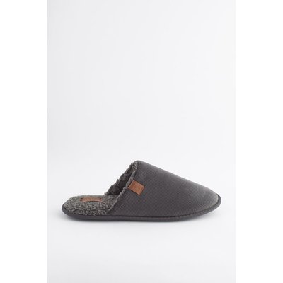 Chaussons mules texturés à enfiler NEXT