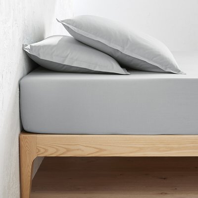 Drap housse percale coton, bonnet 35cm, Scenario LA REDOUTE INTERIEURS