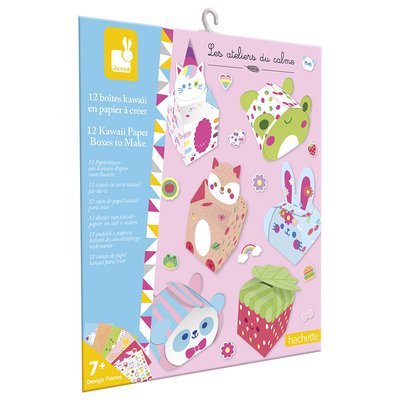 12 Boîtes En Papier Kawaii À Créer JANOD