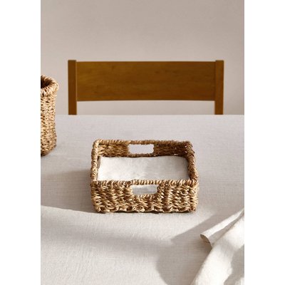 Corbeille à serviette fibres naturelles MANGO HOME