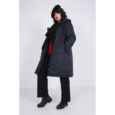 Manteau bi-matiére matelassé avec capuche JEAN-MARC PHILIPPE