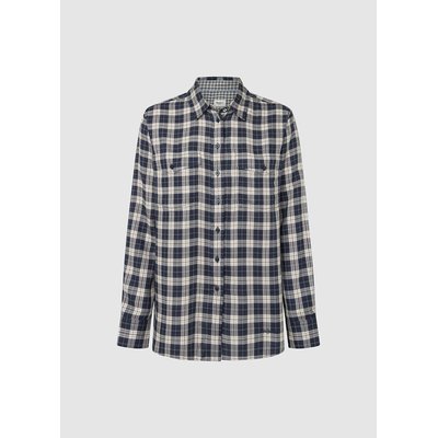 Chemise à carreaux manches longues POLIVIA PEPE JEANS