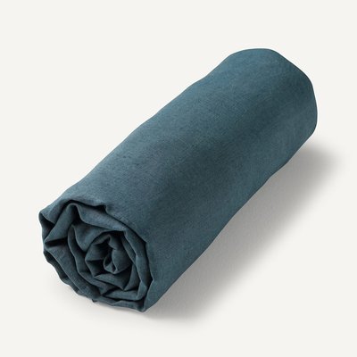 Elina 100% Washed Linen Child's Fitted Sheet AM.PM