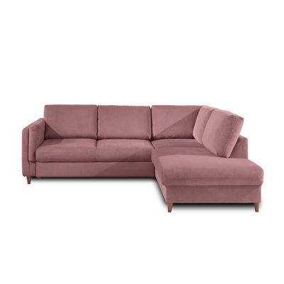 Canapé d'Angle Convertible en Velours 5 places - BROOKE LISA DESIGN