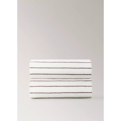 Couverture enfant coton à rayures MANGO HOME