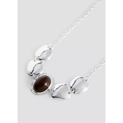 Collier perles combinées MANGO TEEN
