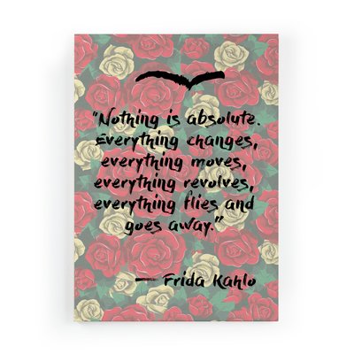 Peinture sur toile Imprimé hd FRIDA KAHLO REALLY NICE THINGS