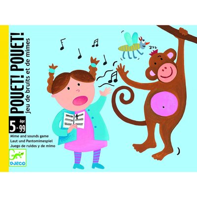 Jeu de cartes Pouet ! Pouet ! DJECO