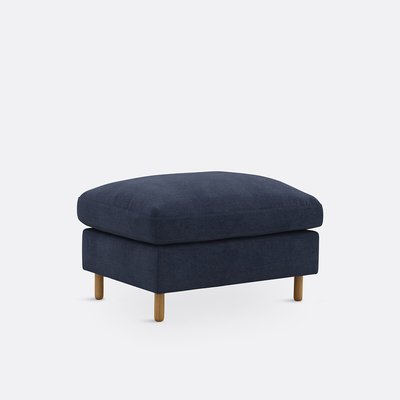Polsterhocker Loméo, Polyester meliert LA REDOUTE INTERIEURS