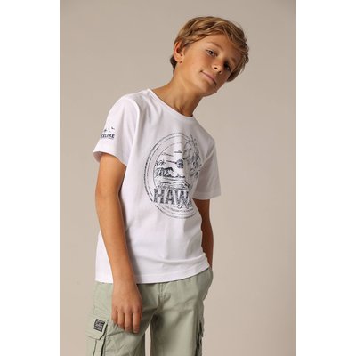 T-shirt garçon mahalo en coton avec imprimé tropical MAHALO DEELUXE