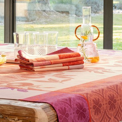 Serviette de table en Coton, ARRIÈRE-PAYS LE JACQUARD FRANCAIS