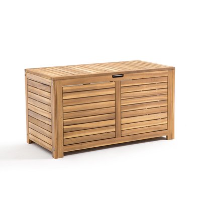 Baúl de almacenamiento de acacia, an. 90 cm, Garden LA REDOUTE INTERIEURS