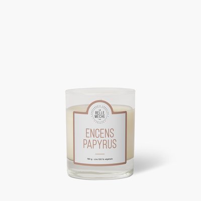 Bougie parfumée ENCENS PAPYRUS LA BELLE MECHE