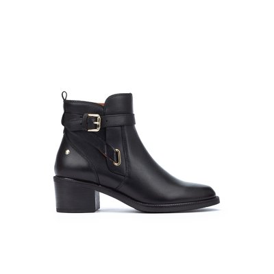 Bottines à talon cuir BACAROT PIKOLINOS