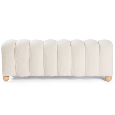 Banc en tissu teddy - TROOPER MATHI DESIGN