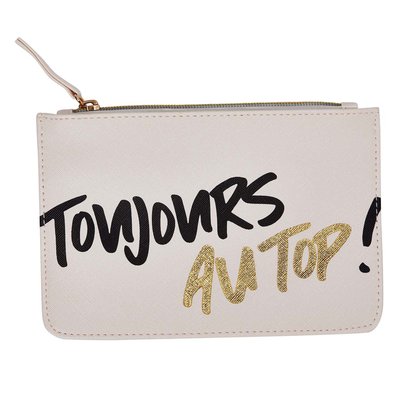 Pochette zippée TOUJOURS AU TOP DRAEGER PARIS