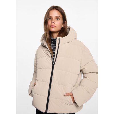 Anorak matelassé capuche MANGO TEEN