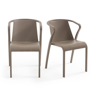 Lot de 2 fauteuils en polypropylène, Predsida LA REDOUTE INTERIEURS
