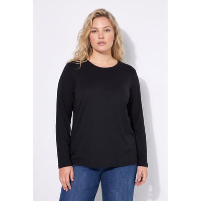 T-shirt, coupe classique, col rond ULLA POPKEN