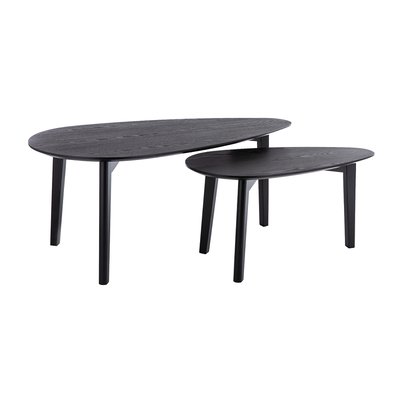 Tables basses scandinaves gigognes en bois (lot de 2) ARTIK MILIBOO