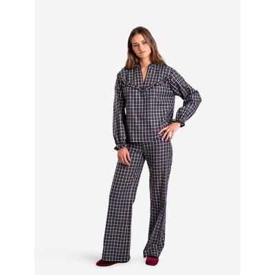 Pantalon droit à carreaux THE-ARE