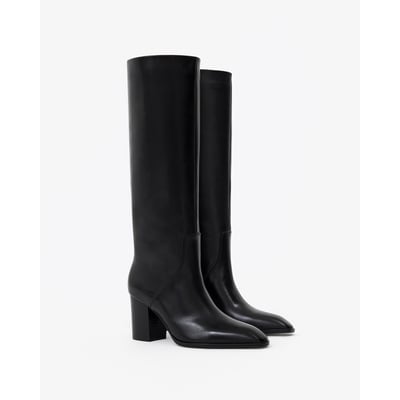 Bottes à talon bloc ARAN MI MAI
