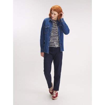 Chemise bouton pression femme La Redoute