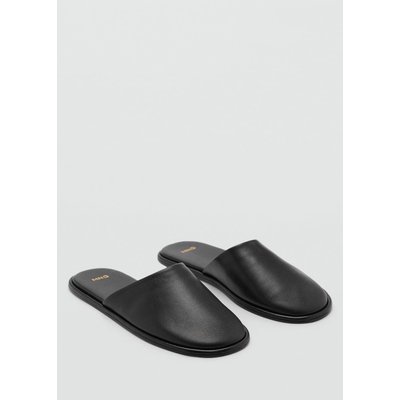 Chaussures ouvertes à l’arrière cuir MANGO