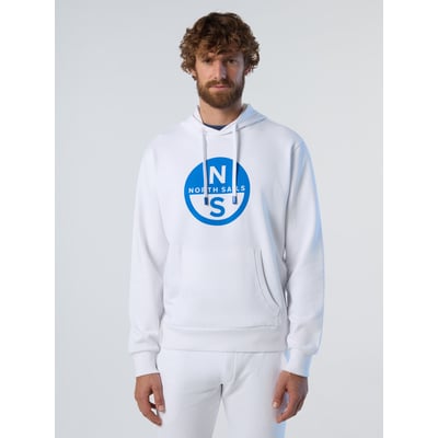 Sweat à capuche avec grand logo imprimé NORTH SAILS