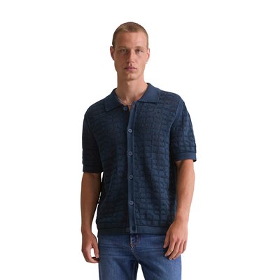 T-shirt tricoté DfC regular en pur coton bio MARC O’POLO DENIM