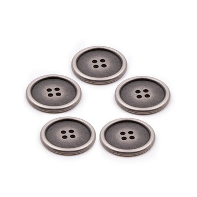 Lot de 5 boutons métal PHILDAR