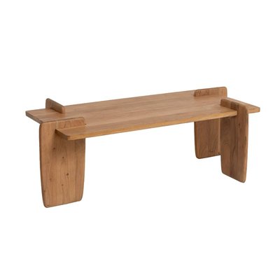 Table basse rectangle en bois d'acacia  ZOLA MADE IN MEUBLES 