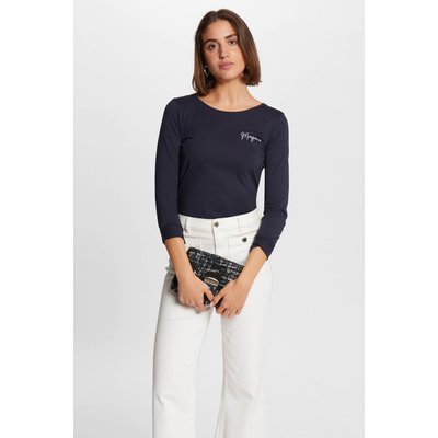 T-shirt manches 3/4 brodé MORGAN