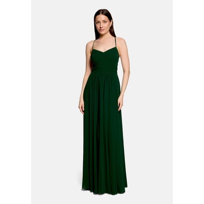 Robe de soirée à plis VERA MONT